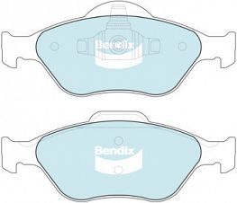 DISC BRAKE PADS FORD FIESTER MAZDA2