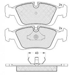DISC BRAKE PADS 