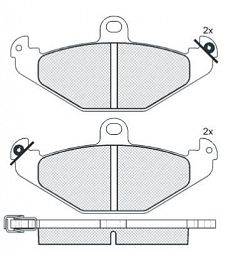 DISC BRAKE PADS 