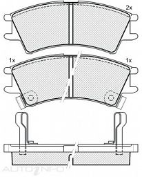 DISC BRAKE PADS 