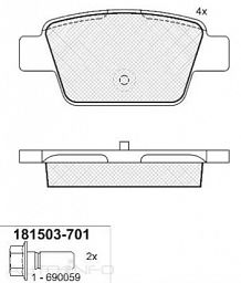 DISC BRAKE PADS 