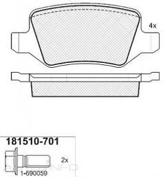 DISC BRAKE PADS 