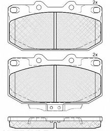 DISC BRAKE PADS 