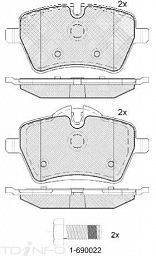 DISC BRAKE PADS 