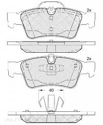 DISC BRAKE PADS 