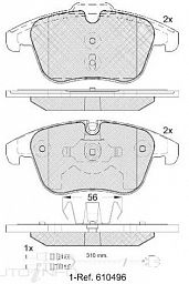 DISC BRAKE PADS 