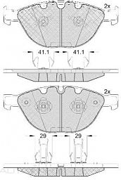 DISC BRAKE PADS 
