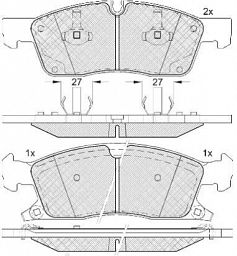 DISC BRAKE PADS 