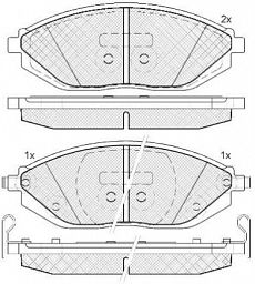 DISC BRAKE PADS 