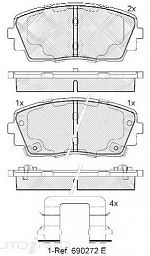 DISC BRAKE PADS 