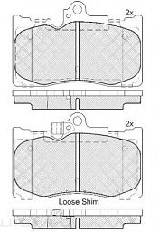 DISC BRAKE PADS 