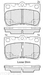 DISC BRAKE PADS 