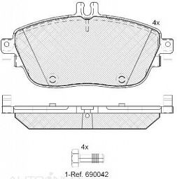 DISC BRAKE PADS 