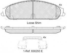 DISC BRAKE PADS 