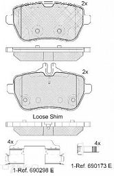 DISC BRAKE PADS 