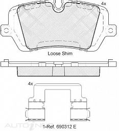 DISC BRAKE PADS 