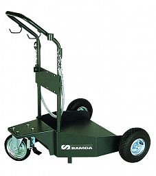 TROLLEY - DELUXE 205L/180KG, PNEUMATIC WHEELS