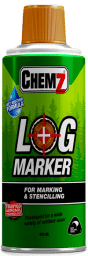 CHEMZ ORANGE LOG SPRAY MARKER