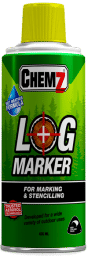CHEMZ YELLOW LOG SPRAY MARKER