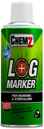 CHEMZ WHITE LOG SPRAY MARKER