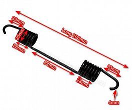 SPRING - REAR BRAKE SHOE RETURN