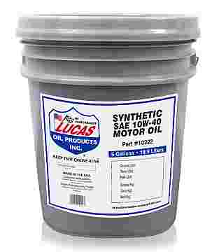 Lucas Synthetic 10W60 Motor Oil 