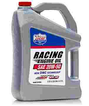 Lucas SAE 20w-50 Racing Only Oil SYNTHETIC