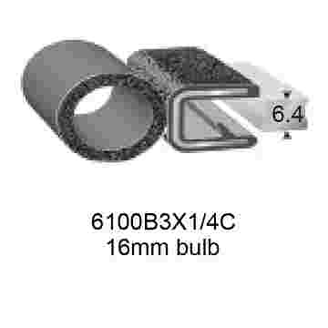 PINCHWELD BLACK TOP BULB 16mm