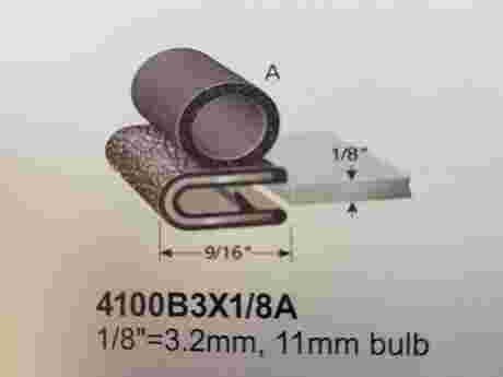 PINCHWELD WITH 11mm BULB - 3.2mm PANEL (1/8")