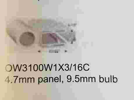 PINCHWELD WHITE TOP BULB 9.5mm