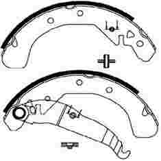 BRAKE SHOE 