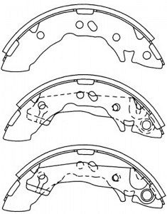 BRAKE SHOE 