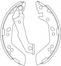 BRAKE SHOE 