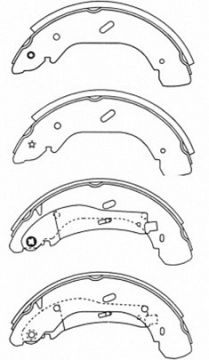 BRAKE SHOE 