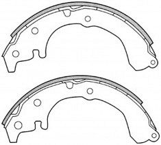 BRAKE SHOE REAR TOYORTA  