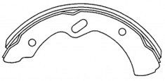 BRAKE SHOE 