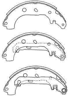 BRAKE SHOE 