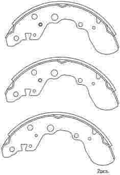 BRAKE SHOE 