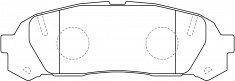 DISC BRAKE PADS  REAR