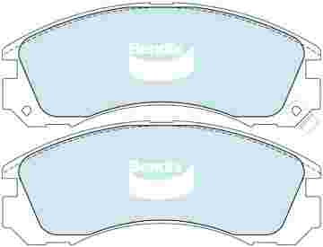 DISC BRAKE PADS FRONT MITSUBISHI 