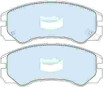 DISC BRAKE PADS FRONT ISUZU 