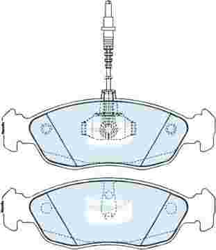 DISC BRAKE PADS 