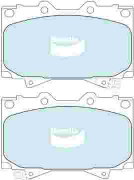 DISC BRAKE PADS TOYOTA 