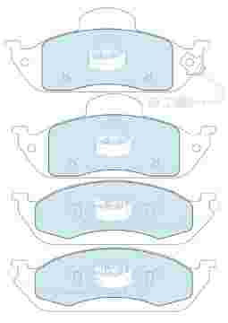 DISC BRAKE PADS 