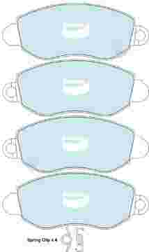 DISC BRAKE PADS 