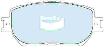 DISC BRAKE PADS FRONT TOYOTA 