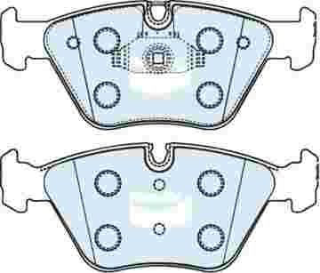 DISC BRAKE PADS FRONT BMW