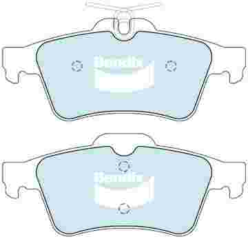 DISC BRAKE PADS REAR FORD MAZDA RENAULT 