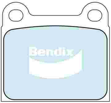 DISC BRAKE PADS REAR MERCEDES 