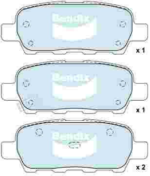 DISC BRAKE PADS NISSAN 